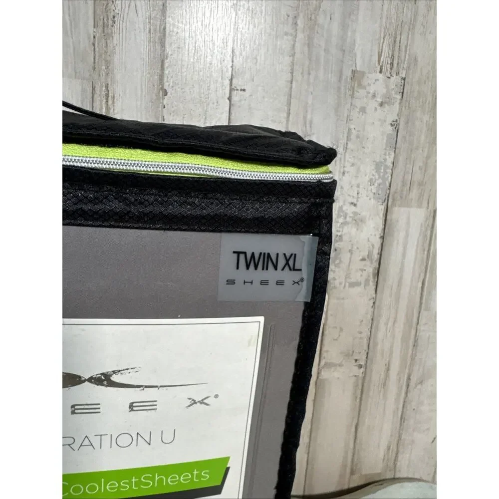 SHEEX Generation U Twin XL Sheet Set Charcoal Gray